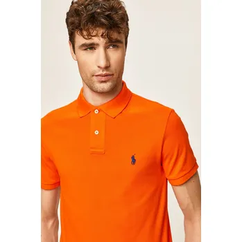 Pánské oblečení Polo Ralph Lauren - Polo tričko 710795080025 oranžová 22X, vel. XXL