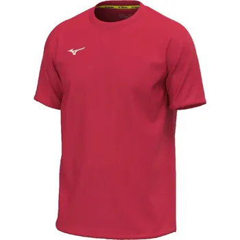 Pánské tričko Mizuno Training Tee Jr Dětské tričko 128 cm, červená