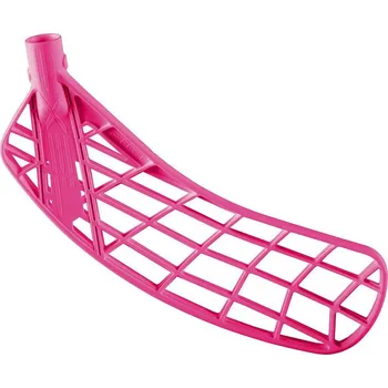 Florbalová čepel Exel E-FECT Čepel neonově růžová, Měkká, Pravá (pravá ruka dole), PE - polyethylen