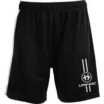Pánské kraťasy Unihoc ARROW shorts black/white Šortky XXL, černá / bílá