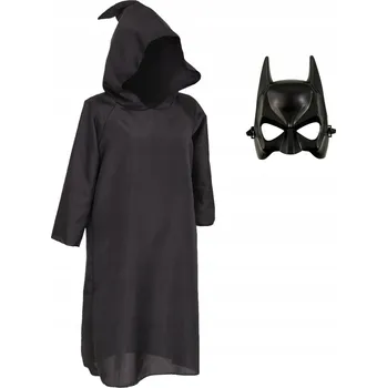 Karnevalový kostým KOSTÝM BATMAN NETOPÝŘÍ MUŽ SUPERHRDINA 134-140 2 díly