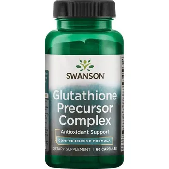 Zdraví Swanson Glutathione Precursor Complex Doplněk stravy s antioxidanty 60 ks, kapsle, EXP. 04/2026