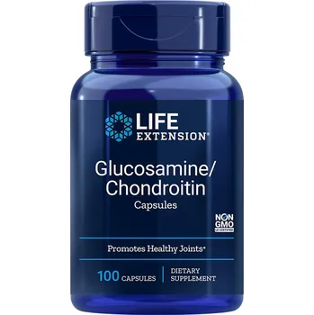 Life Extension Glucosamine/Chondroitin Doplněk stravy pro zdravé klouby a chrupavky 100 ks, kapsle
