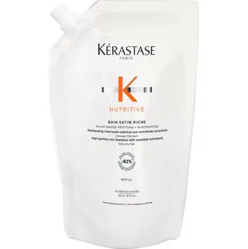 Šampon Kérastase Nutritive Bain Satin Riche intenzivní vyživující šampon se základními živinami 500 ml, náhradní náplň