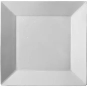 Talíř Čtvercový talíř XL 36 cm – Bílá Elegance