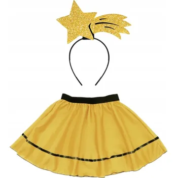 Karnevalový kostým KOSTÝM HVĚZDA BETLÉMSKÁ OBLEČENÍ NA VÁNOČNÍ BESÍDKU, SET PADOUCÍ HVĚZDA S/M