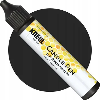 Svíčka Fix na svíčky Kreul Candle Pen ČERNÝ pro malování vosku, svíček a mýdla