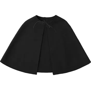 Pláštěnka HLADKÁ KADEŘNICKÁ PLÁŠTĚNKA PONGEE ČERNÁ XL