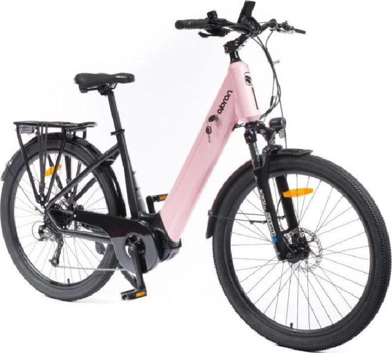 Elektrokolo OLPRAN Bellis 20Ah 27,5" SVĚTLE PINK BLACK 2026 rám 18" + DOPRAVA ZDARMA