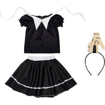 Karnevalový kostým KOSTÝM RUKOJEŤ KOSTÝM WEDNESDAY PŘEVLEK RUSIA KOSTÝM HALLOWEEN 116-128 5el