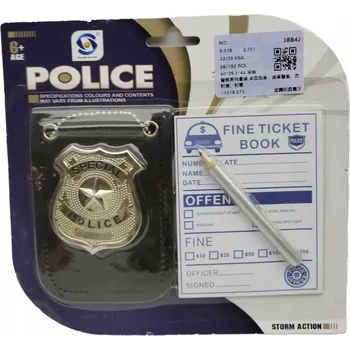 Hračka pro nejmenší Policejní odznak (127422)