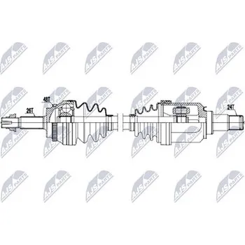 Hnací hřídel - poloosa NTY NPW-TY-226