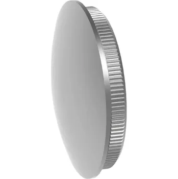 Zábradlí Hahn Steel Ukončení madla Ø 42,4 × 2,0 mm, vypouklá záslepka – nerez AISI 304, broušená