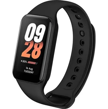 Řemínek na hodinky FIXED Silicone Strap pro Xiaomi Smart Band 8 Active černý