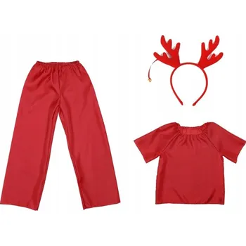 Karnevalový kostým KOSTÝM SOB , KALHOTY, HALENKA, ČELENKA 116-128