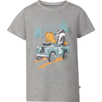 Chlapecké oblečení Dětské funkční triko ALPINE PRO Rejo šedé Velikost: 104-110