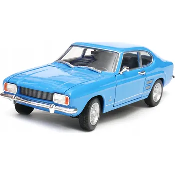 autíčko WELLY 1969 FORD CAPRI MODRÝ 1:24 NOVÝ KOVOVÝ MODEL 24069
