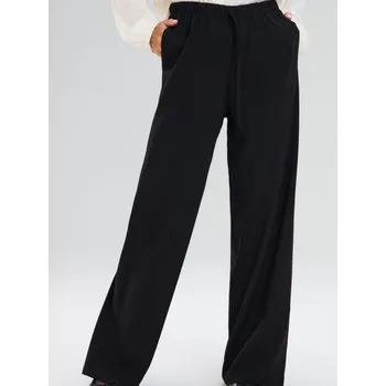 Dámské kalhoty Sinsay - Kalhoty wide leg - černá - 692FJ-99X - 692FJ-99X-XS