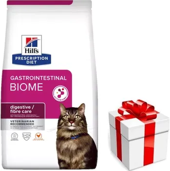 Krmivo pro kočku HILL'S PD Prescription Diet Feline Gastrointestinal Biome 3kg + překvapení pro kočku ZDARMA