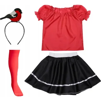 Karnevalový kostým KOSTÝM GIL PŘEVLEK GILA PTÁČEK ČELENKA 98-110