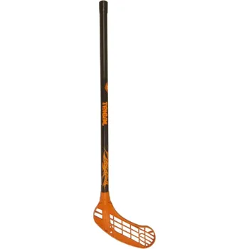 Florbal Eurostick Tribal Junior Florbalová hokejka oranžová, Levá (levá ruka dole), 70cm (=80cm)