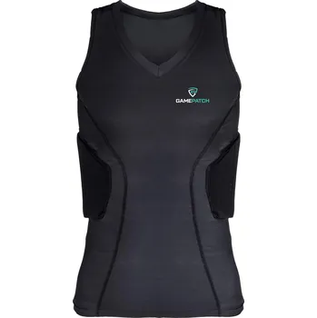Game Patch Padded compression shirt PRO Kompresní tričko XS, černá
