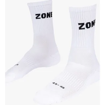 Pánské ponožky Zone floorball Club Ponožky EU 40-46, bílá