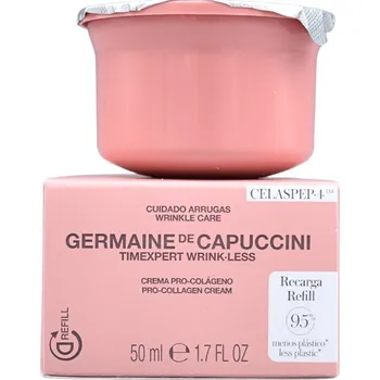 Pleťový krém Germaine de Capuccini Wrink Less Pro-Collagen Cream kolagenový krém proti vráskám 50 ml, náhradní náplň