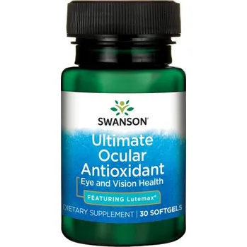 Swanson Ultimate Ocular Antioxidant Lutein, astaxanthin a zeaxanthin 30 ks, gelové tablety