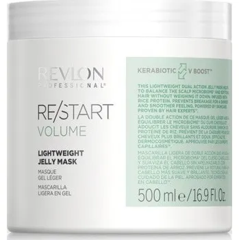 Vlasová regenerace Revlon Professional RE/START Volume Lightweight Jelly Mask objemová maska na vlasy 500 ml