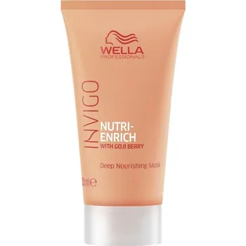 Vlasová regenerace Wella Professionals Invigo Nutri Enrich Deep Nourishing Mask hloubkově hydratační maska na vlasy 30 ml