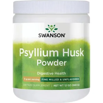 Swanson Psyllium Husk Powder Doplněk stravy s obsahem psyllia 340 g, prášek, 5 g, EXP. 04/2025
