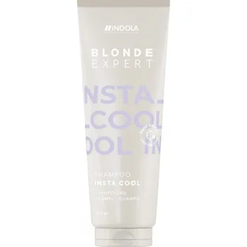 Šampon Indola Blonde Expert Insta Cool Shampoo Vegan šampon proti teplým tónům pro blond vlasy 250 ml