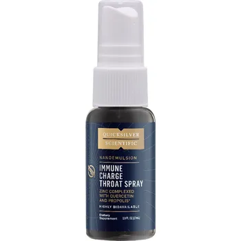 Quicksilver Scientific Throat Spray Doplněk stravy s obsahem zinku 27 ml, sprej
