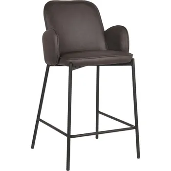 Barová židle LABEL51 Barová židle JARI antracit mikrovlákno
