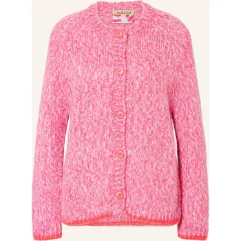 Dámský svetr Smith & Soul Dámský Svetr S Mohérem, růžová / světle šedá, 44