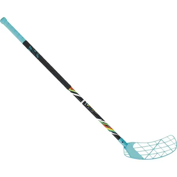Florbalová hůl Accufli ACCUFLI AirTek A80 Teal Florbalová hůl modrá / černá, Pravá (pravá ruka dole), 80cm (=90cm)