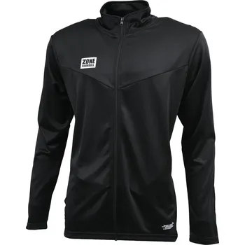 Pánská softshellová bunda Zone floorball Tracksuit jacket INNOVATOR black Bunda M, černá