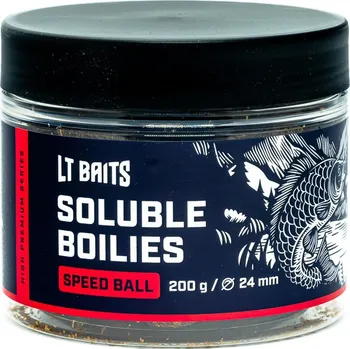 Nástraha Rozpustné Boilies LT Baits Speed Ball 24 mm / 200 g