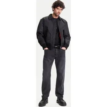 Pánský bomber HUGO Bunda bomber Balamo2531 50541604 Černá Regular Fit XXL