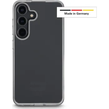 Pouzdro na mobilní telefon Hama Always Clear, kryt pro Samsung Galaxy S24, nežloutne vždy, průhledný