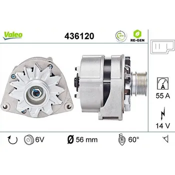 Alternátor Generátor VALEO 436120