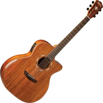 Kytara Washburn Comfort G55CE Koa Natural Elektroakustická kytara Jumbo
