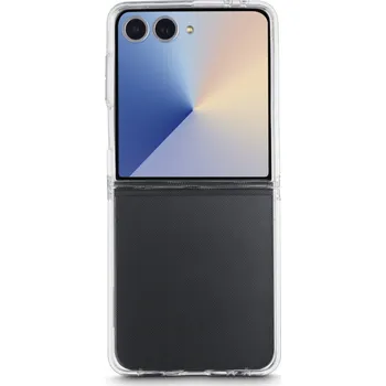 Pouzdro na mobilní telefon Hama Always Clear, kryt pro Samsung Galaxy Z Flip7, vždy průhledný, nežloutne