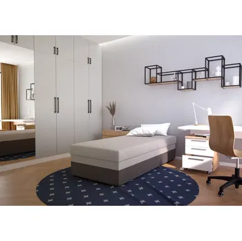 Nábytek BLANAŘ Válenda Míla 90x200 Malmo hnědá