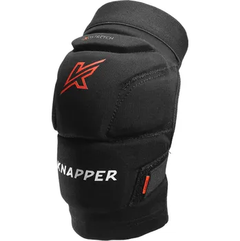 Hokejbalové chrániče kolen Knapper 500 v2, černá, Senior, L Knapper