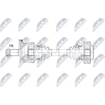 Poloosa kola Hnací hřídel - poloosa NTY NPW-BM-225