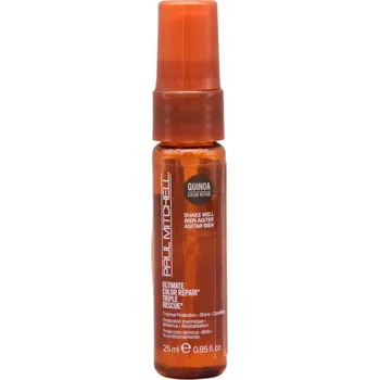 Vlasová regenerace Paul Mitchell Ultimate Color Repair Triple Rescue termoaktivní ochranný sprej pro barvené vlasy 25 ml
