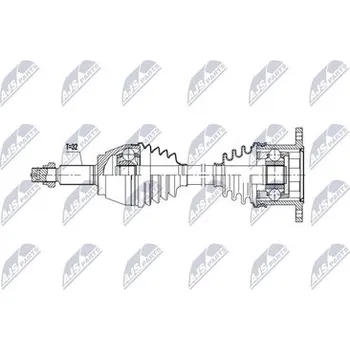 Poloosa kola Hnací hřídel - poloosa NTY NPW-NS-195
