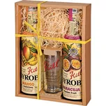 Kitl Dárkové balení se skleničkou mámivé mango + maracuja 2x 500 ml